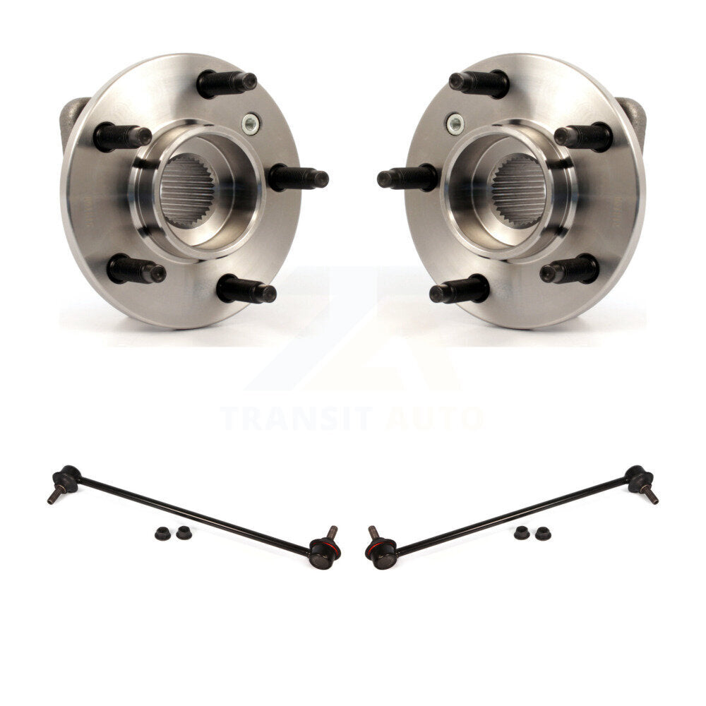 Hub Bearing Assembly And Link Front Kit For Pontiac Grand Prix Montana