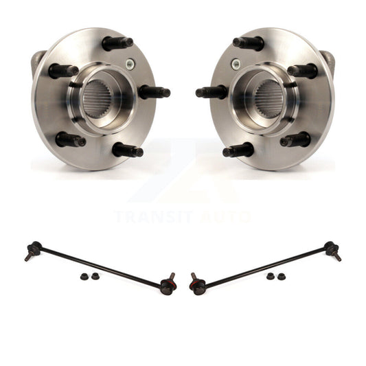 Hub Bearing Assembly And Link Front Kit For Pontiac Grand Prix Montana