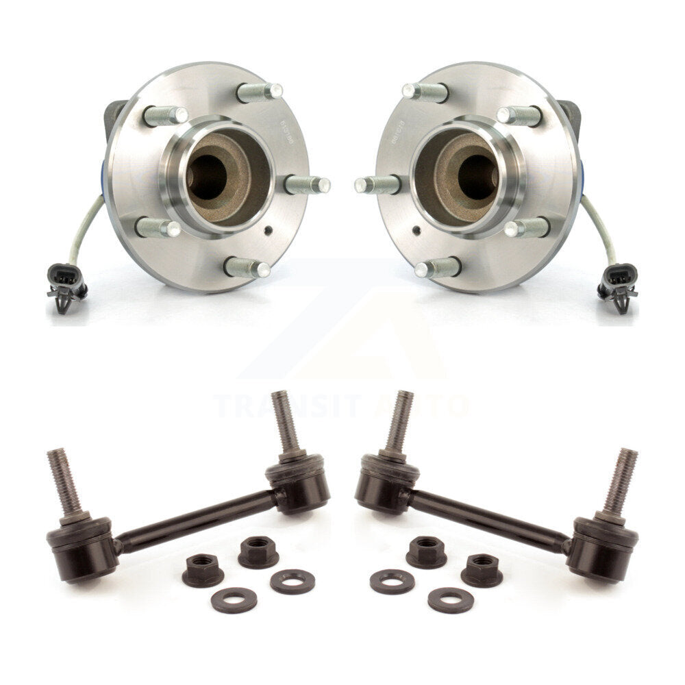 Hub Bearing Assembly And Link Front Kit For Cadillac STS With 5 Lug Wheels