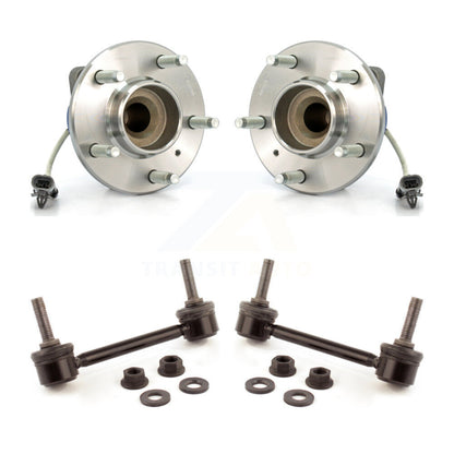 Hub Bearing Assembly And Link Front Kit For Cadillac STS With 5 Lug Wheels