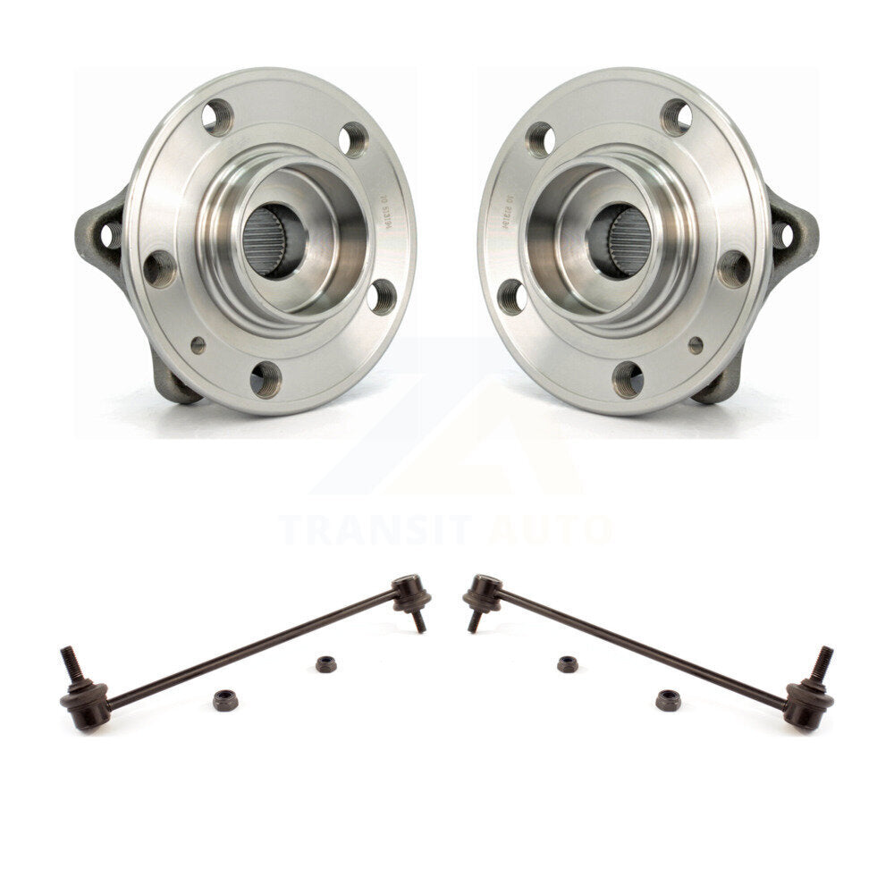 Hub Bearing Assembly And Link Front Kit For Volvo S60 XC70 V70 S80