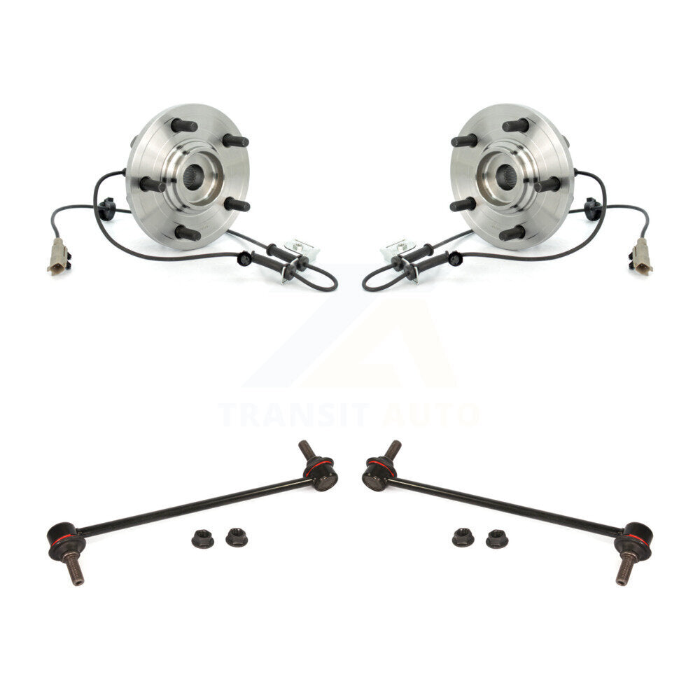 Hub Bearing Assembly And Link Front Kit For 2004-2006 Chrysler Pacifica