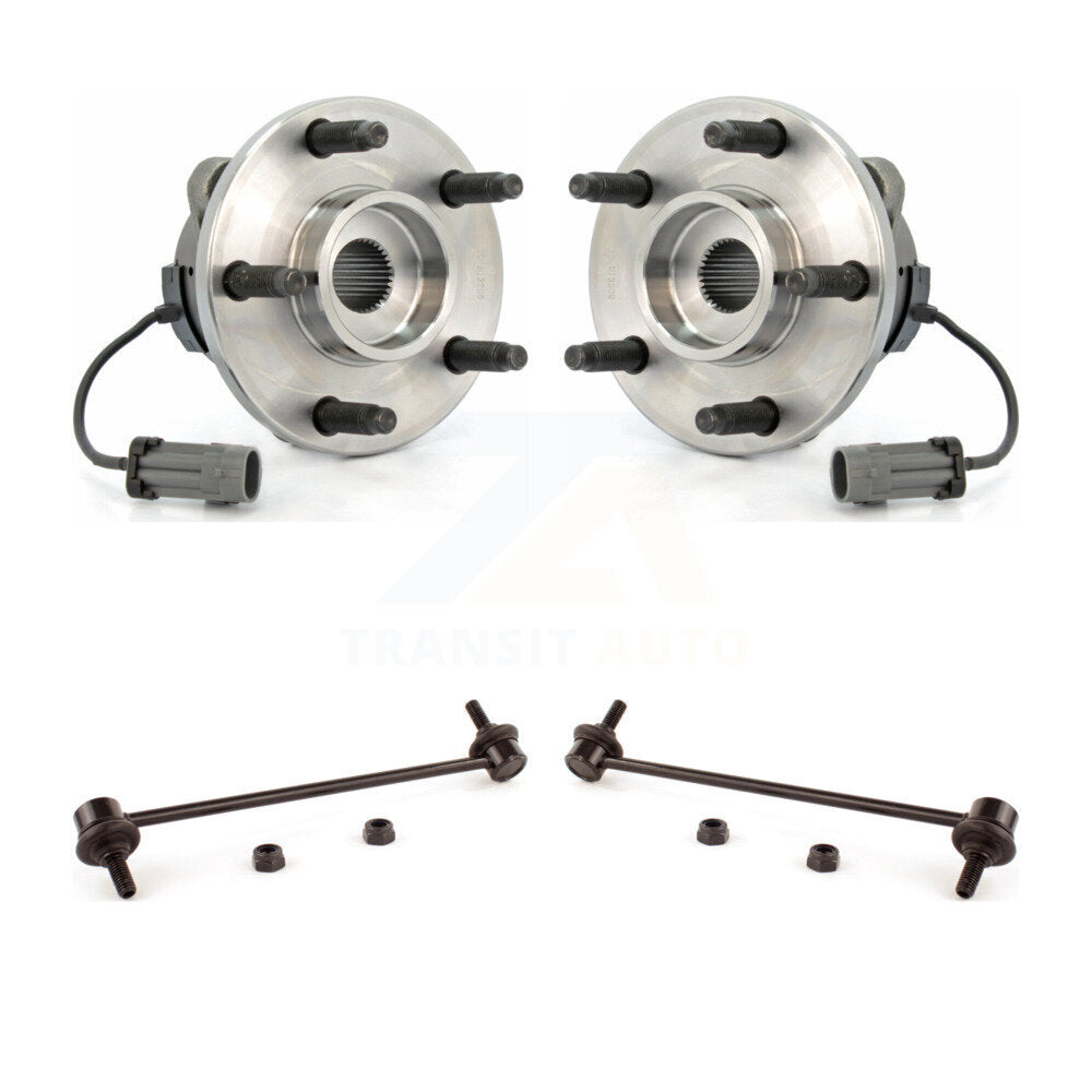 Hub Bearing Assembly And Link Front Kit For Saturn Ion Chevrolet HHR