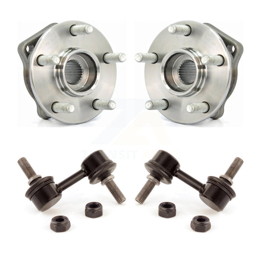 Hub Bearing Assembly & Link Front Kit For Subaru Impreza Forester Outback Legacy