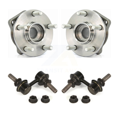 Hub Bearing Assembly And Link Front Kit For 2010-2014 Subaru Legacy