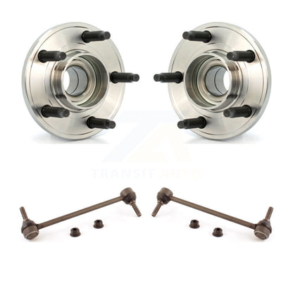 Hub Bearing Assembly And Link Front Kit For Ford Mustang