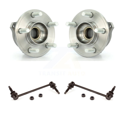 Hub Bearing Assembly & Link Front Kit For Dodge Chrysler 300 Charger Challenger