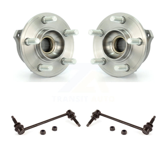 Hub Bearing Assembly & Link Front Kit For Dodge Chrysler 300 Charger Challenger