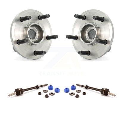 Hub Bearing Assembly And Link Front Kit For Dodge Dakota Mitsubishi Raider
