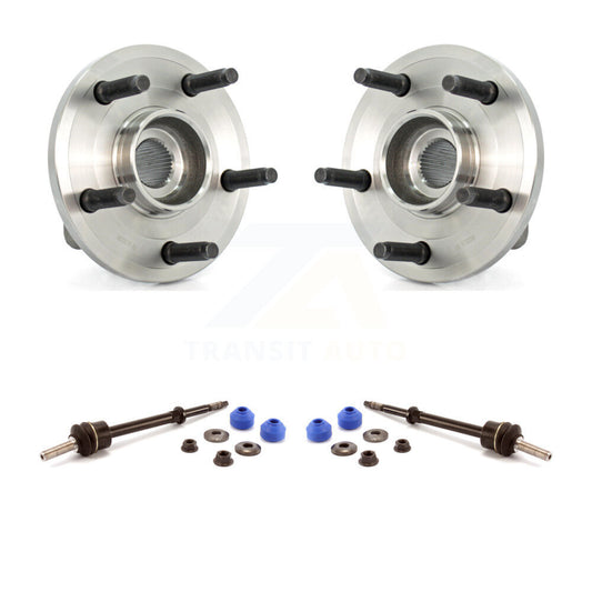 Hub Bearing Assembly And Link Front Kit For Dodge Dakota Mitsubishi Raider