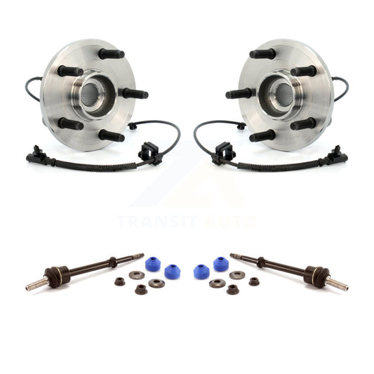 Hub Bearing Assembly And Link Front Kit For Dakota Dodge Ram Mitsubishi Raider