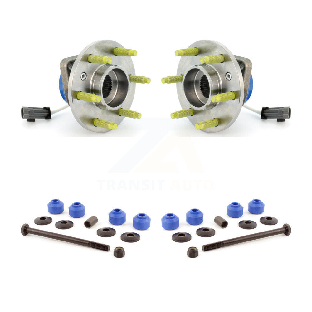 Hub Bearing Assembly Link Front Kit For Pontiac Montana Chevrolet Uplander Buick