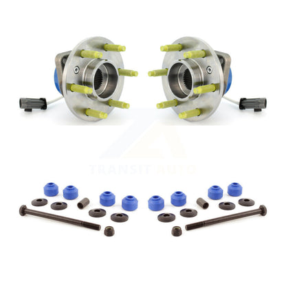Hub Bearing Assembly Link Front Kit For Pontiac Montana Chevrolet Uplander Buick