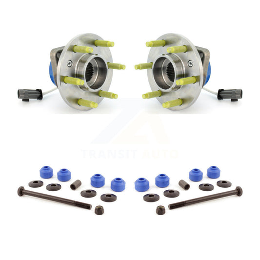 Hub Bearing Assembly Link Front Kit For Pontiac Montana Chevrolet Uplander Buick