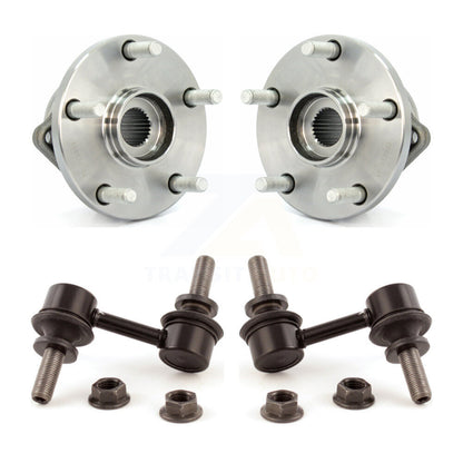 Hub Bearing Assembly And Link Front Kit For 2008-2014 Subaru Tribeca