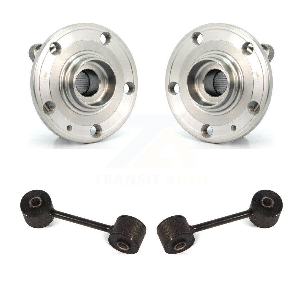 Hub Bearing Assembly And Link Front Kit For Volkswagen Jetta City With 2 Holes