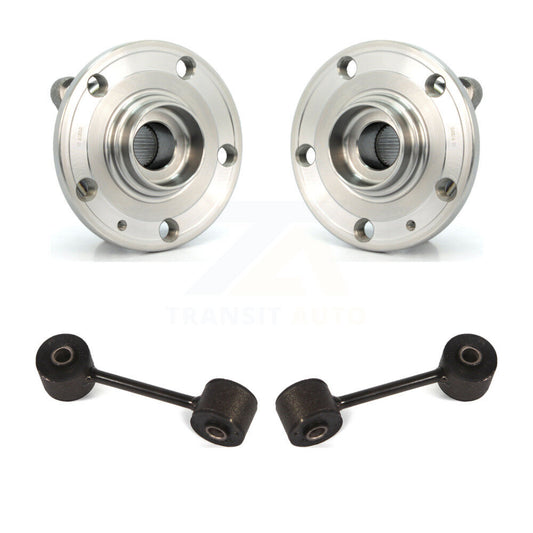 Hub Bearing Assembly And Link Front Kit For Volkswagen Jetta City With 2 Holes
