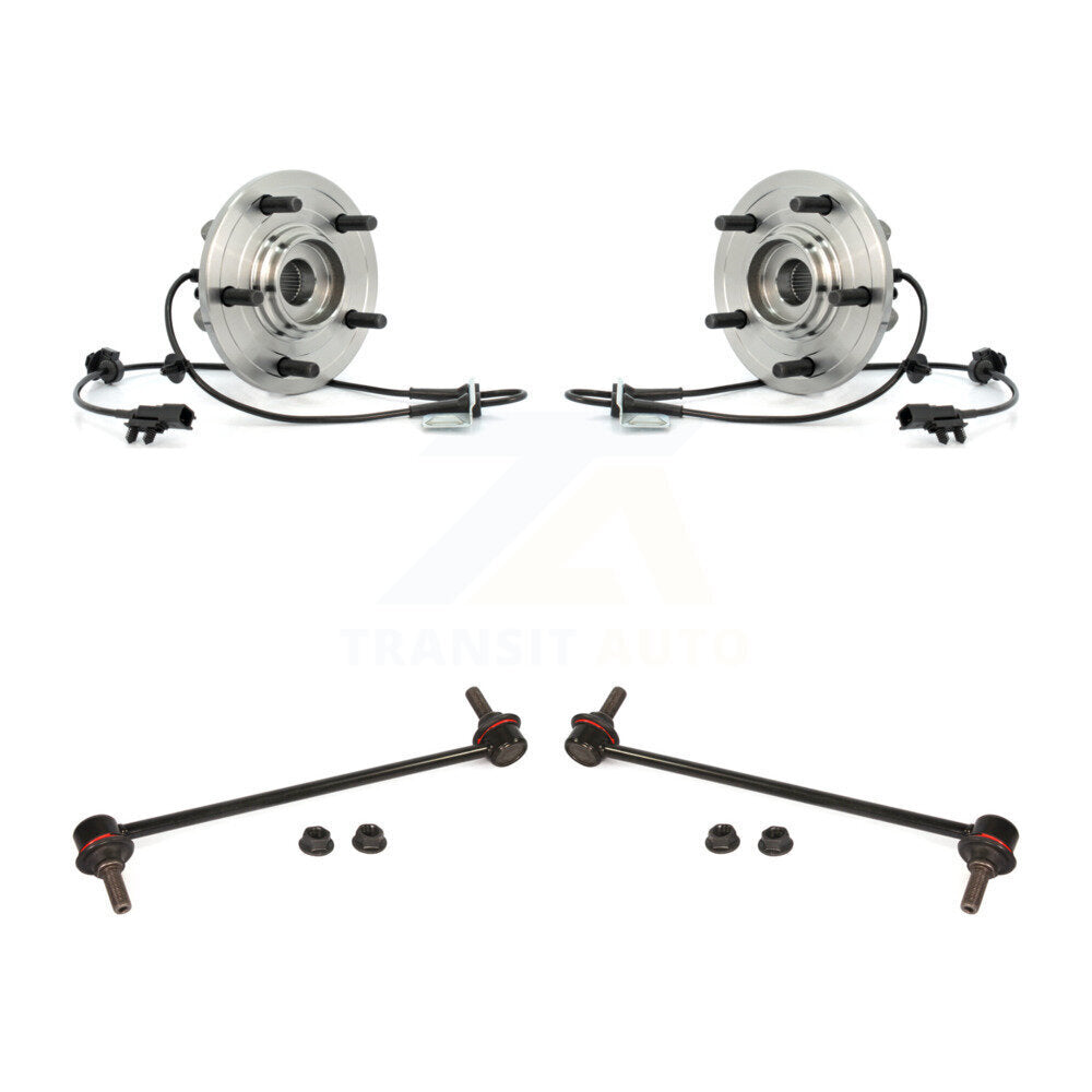 Hub Bearing Assembly And Link Front Kit For 2007-2008 Chrysler Pacifica