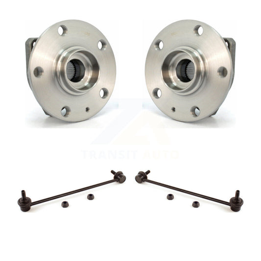 Hub Bearing Assembly & Link Front Kit For Volkswagen Golf SportWagen Rabbit GTI