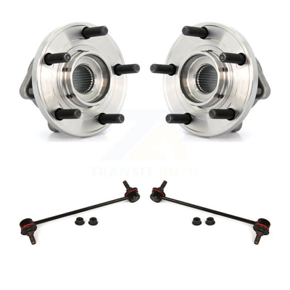 Hub Bearing Assembly And Link Front Kit For Chrysler 200 Dodge Avenger Sebring