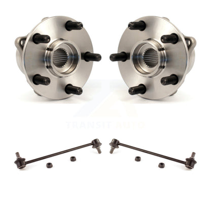 Hub Bearing Assembly And Link Front Kit For 2004-2009 Toyota Prius