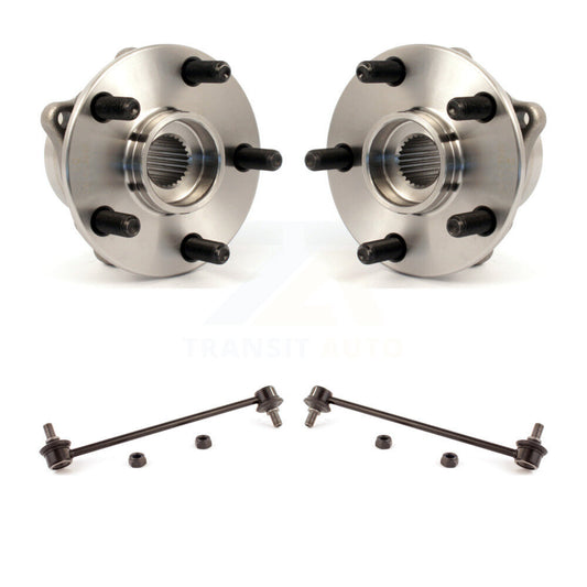 Hub Bearing Assembly And Link Front Kit For 2004-2009 Toyota Prius