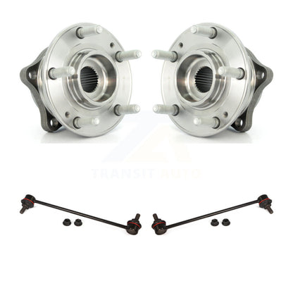 Hub Bearing Assembly & Link Front Kit For Hyundai Santa Fe Sport Kia Sorento XL