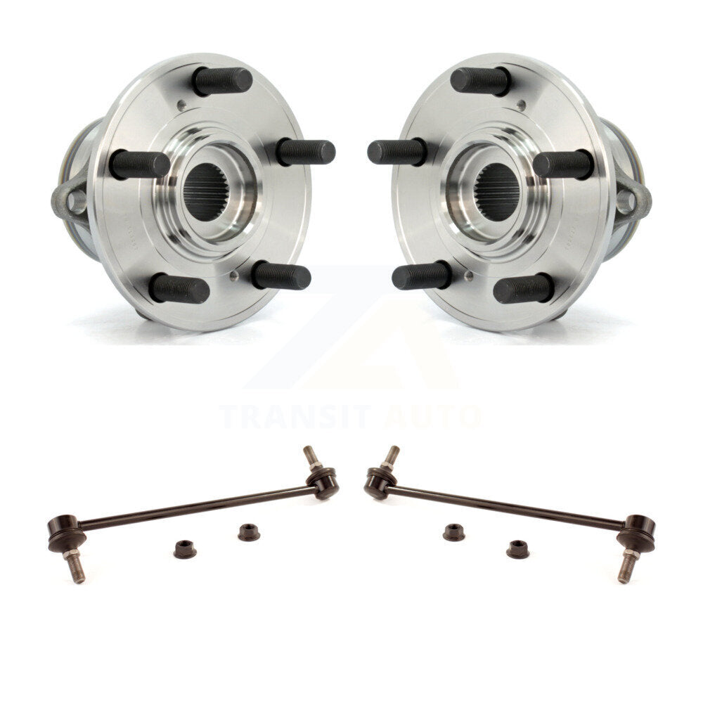 Hub Bearing Assembly And Link Front Kit For Honda Pilot Acura MDX ZDX
