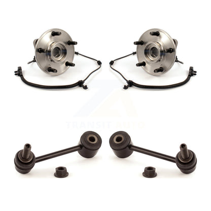 Hub Bearing Assembly And Link Front Kit For 2007-2010 Jeep Wrangler