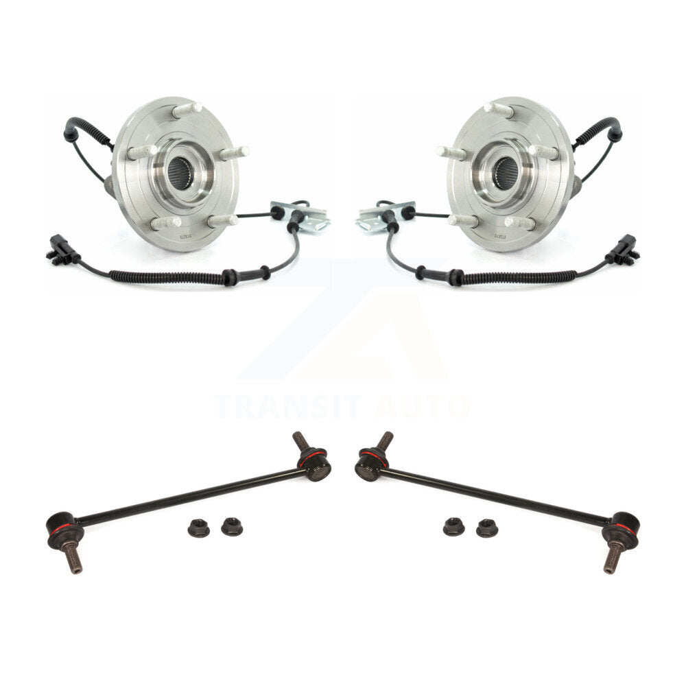 Hub Bearing Assembly And Link Front Kit For Dodge Grand Caravan Chrysler Town &