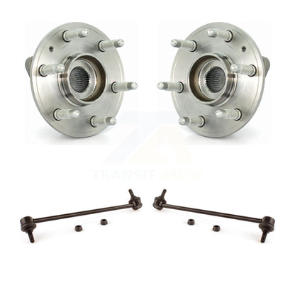 Hub Bearing Assembly And Link Front Kit For GMC Acadia Buick Enclave Chevrolet