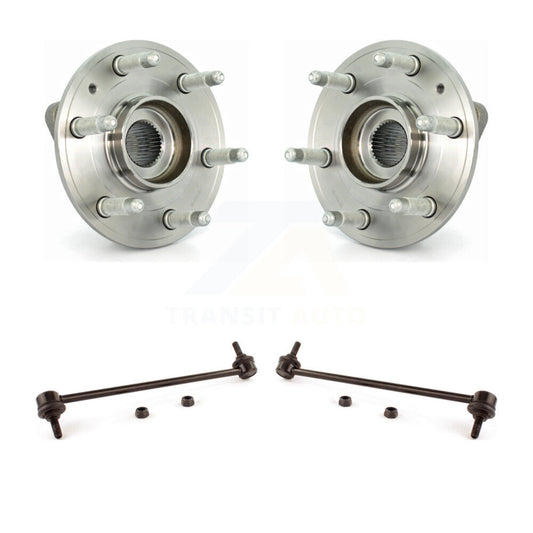 Hub Bearing Assembly And Link Front Kit For GMC Acadia Buick Enclave Chevrolet
