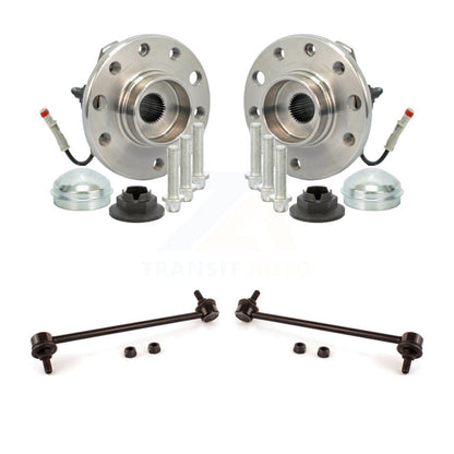 Hub Bearing Assembly And Link Front Kit For 2008-2009 Saturn Astra