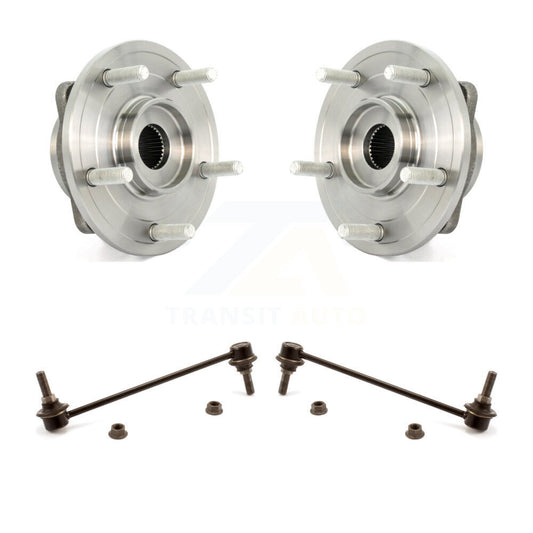 Hub Bearing Assembly And Link Front Kit For 2009-2020 Dodge Journey
