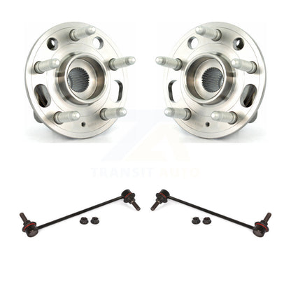 Hub Bearing Assembly And Link Front Kit For Buick LaCrosse Regal Saab 9-5