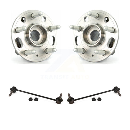 Hub Bearing Assembly & Link Front Kit For Chevrolet Malibu Impala Buick LaCrosse