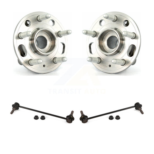 Hub Bearing Assembly & Link Front Kit For Chevrolet Malibu Impala Buick LaCrosse