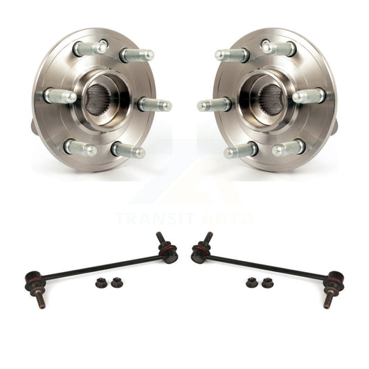 Hub Bearing Assembly And Link Front Kit For 2010-2016 Cadillac SRX