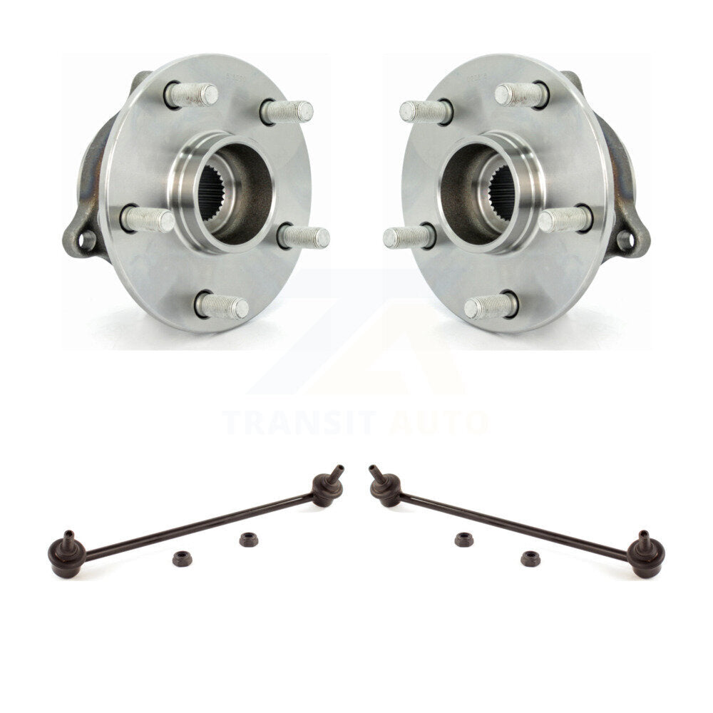 Hub Bearing Assembly And Link Front Kit For 2006-2013 Suzuki Grand Vitara