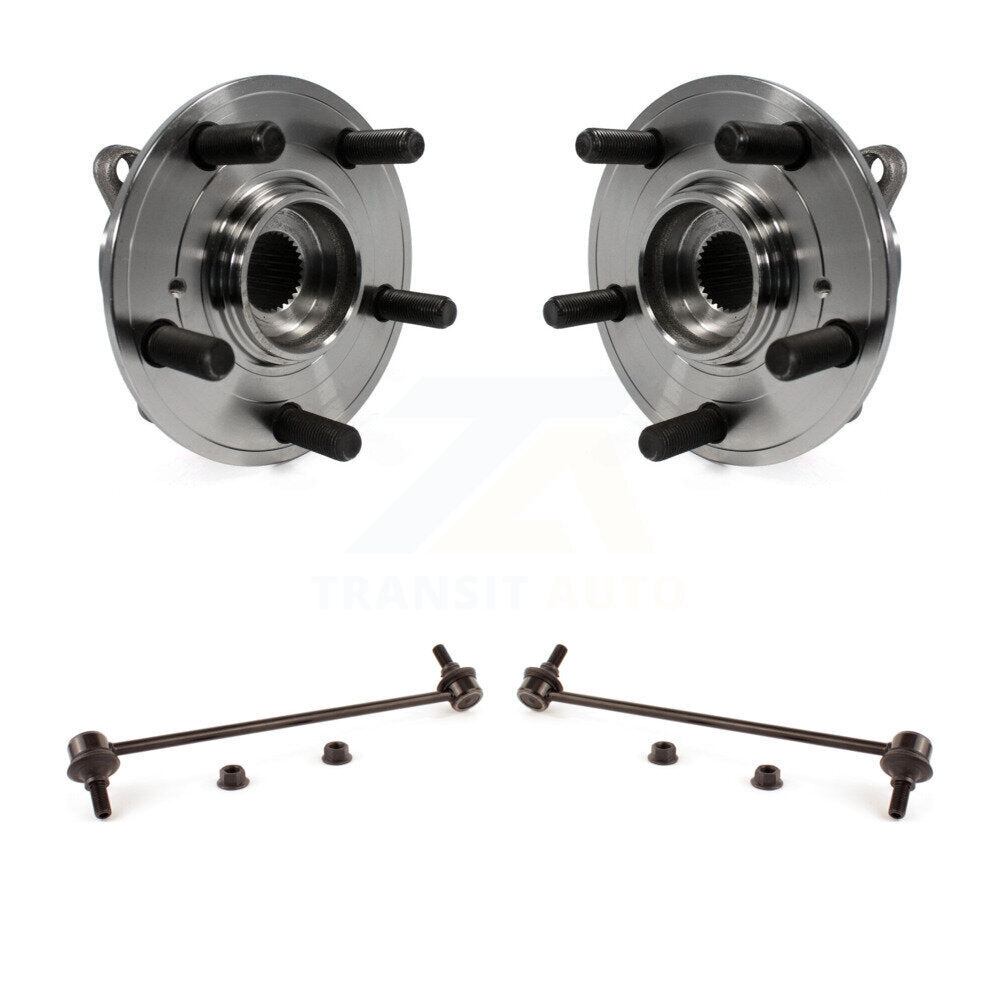 Hub Bearing Assembly And Link Front Kit For 2011-2017 Honda Odyssey