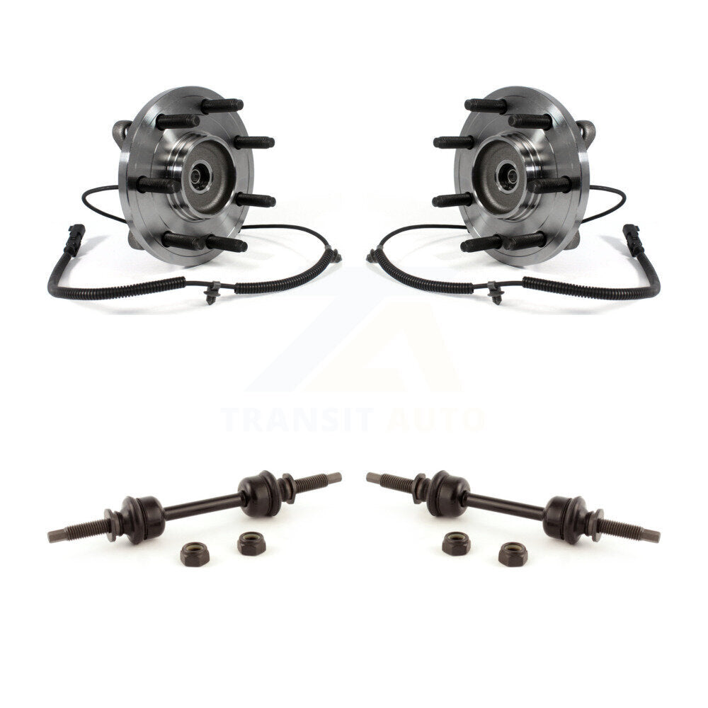 Hub Bearing Assembly And Link Front Kit For Ford F-150