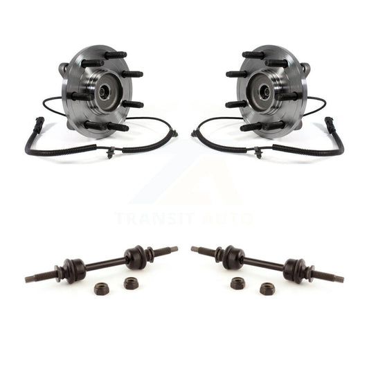 Hub Bearing Assembly And Link Front Kit For Ford F-150