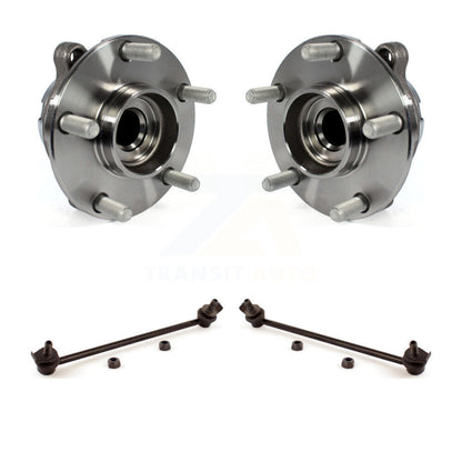 Hub Bearing Assembly And Link Front Kit For 2003-2008 INFINITI FX35 RWD