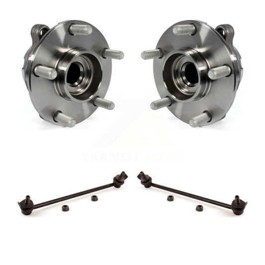 Hub Bearing Assembly And Link Front Kit For 2003-2008 INFINITI FX35 RWD