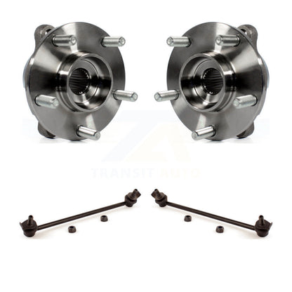 Hub Bearing Assembly And Link Front Kit For 2003-2008 INFINITI FX35 FX45