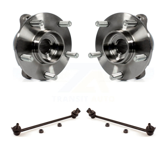 Hub Bearing Assembly And Link Front Kit For 2003-2008 INFINITI FX35 FX45