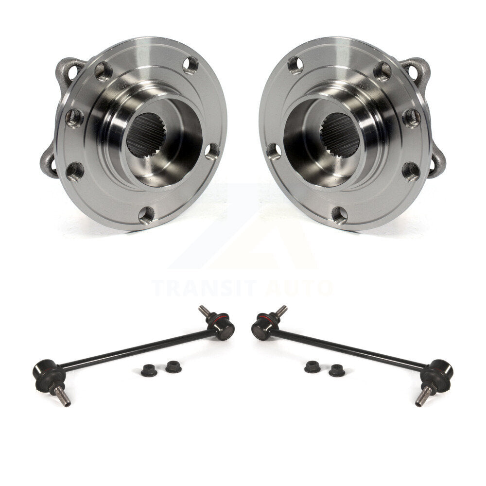 Hub Bearing Assembly And Link Front Kit For 2013-2016 Dodge Dart