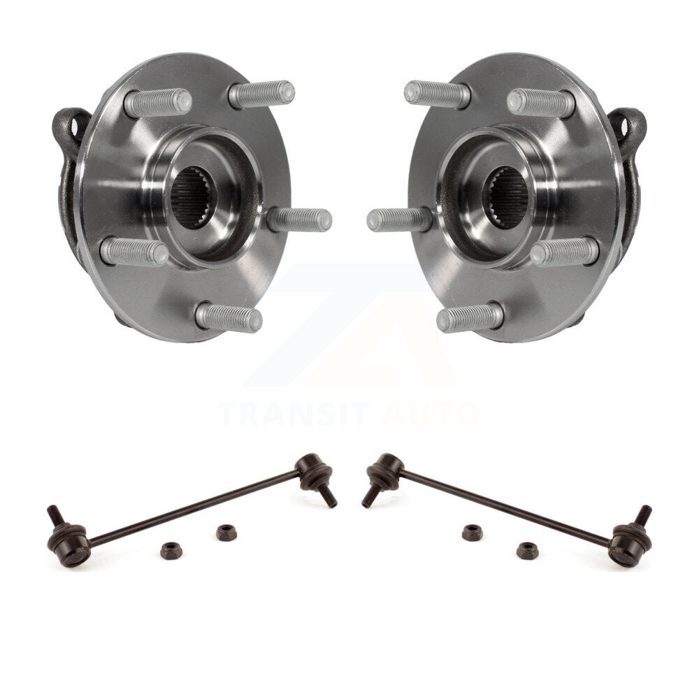 Hub Bearing Assembly And Link Front Kit For 2016-2021 Mazda CX-3