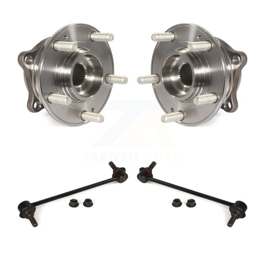Hub Bearing Assembly And Link Front Kit For Hyundai Sonata Kia Cadenza