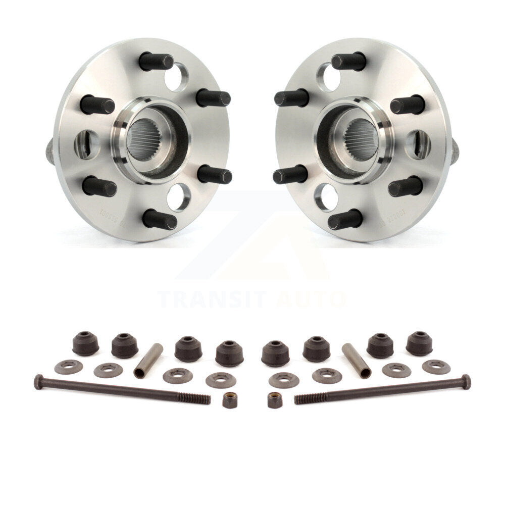 Hub Bearing Assembly And Link Front Kit For 1992-1993 GMC Yukon RWD